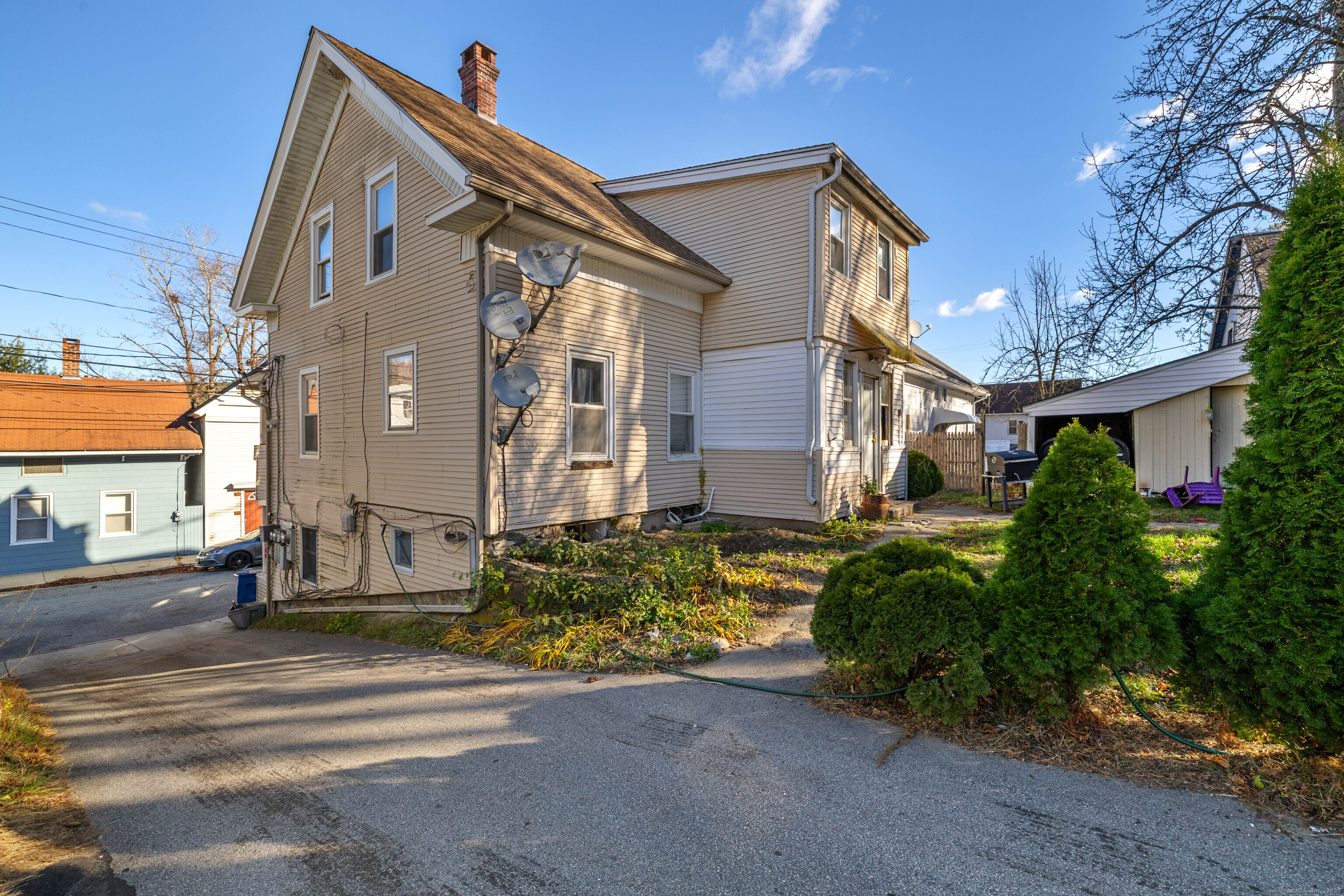 115 High Street Baltic, CT 06330 - Photo 7 of 37 a view of a house with a yard