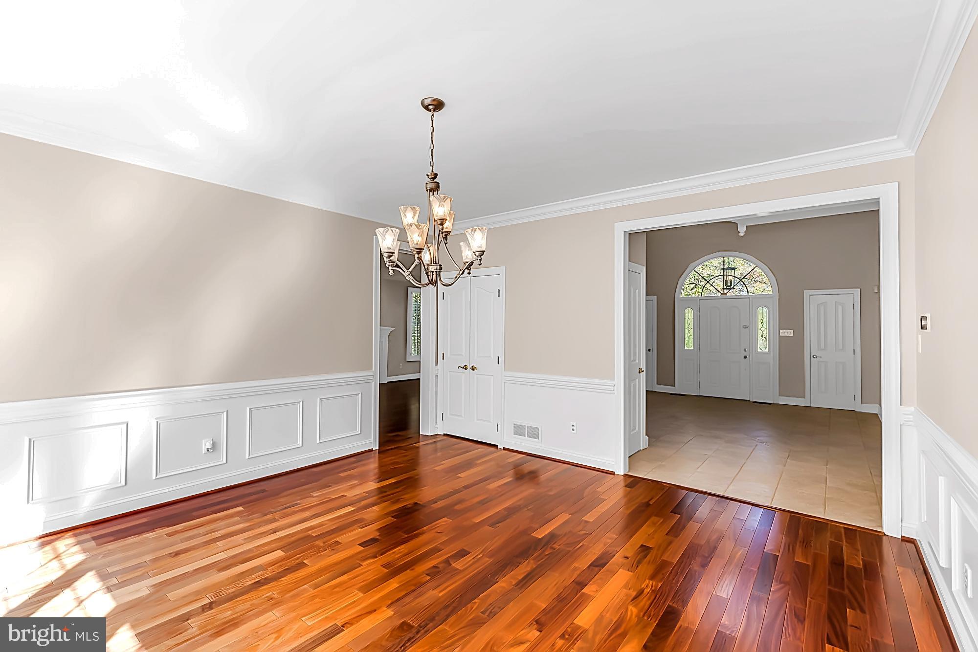 1 Rapps Run Drive Malvern, PA 19355 - Photo 12 of 71 Formal Room with Brazilian Floors & Wainscotting