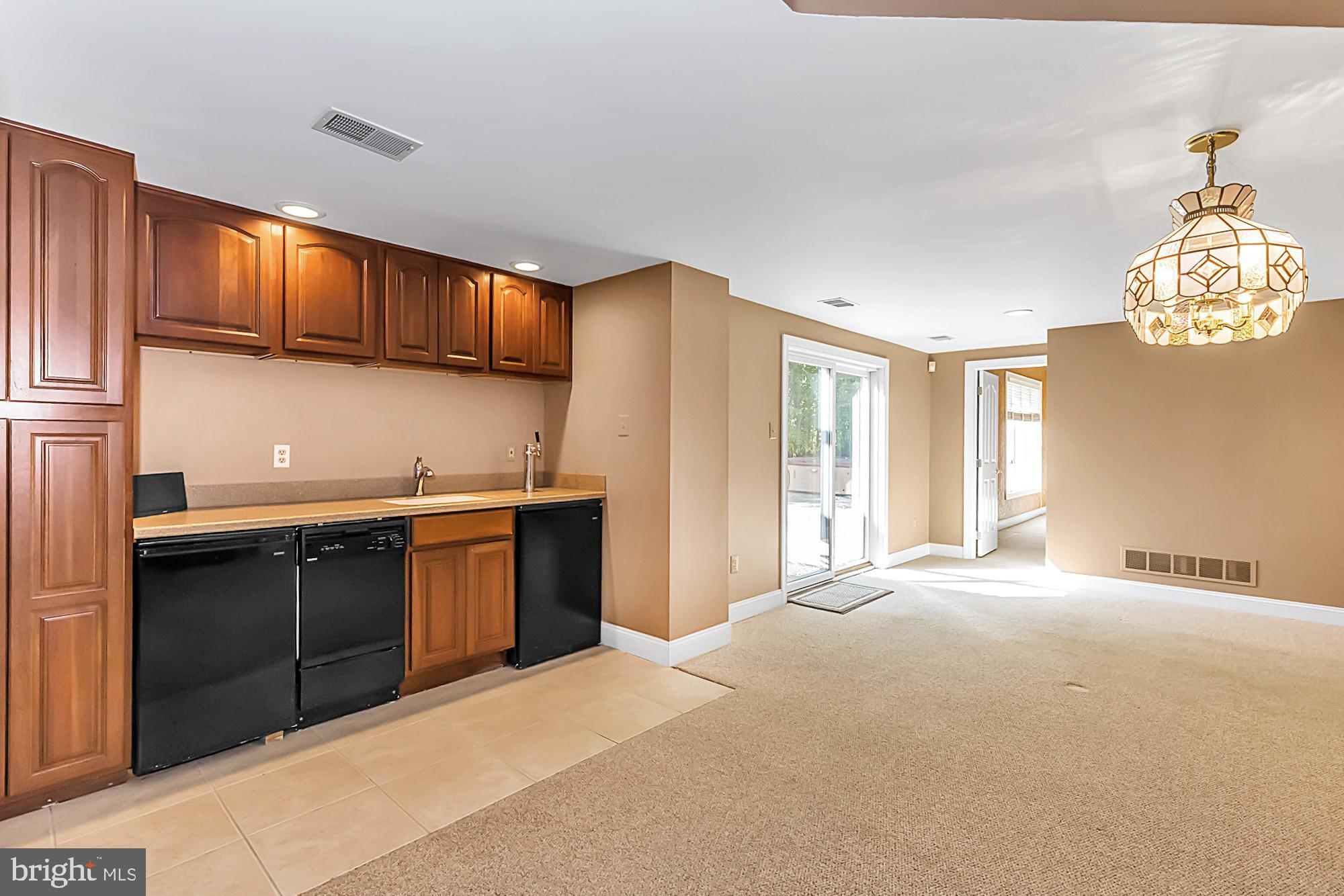 1 Rapps Run Drive Malvern, PA 19355 - Photo 50 of 71 Finished Basement Pool Table Area w/Wet Bar