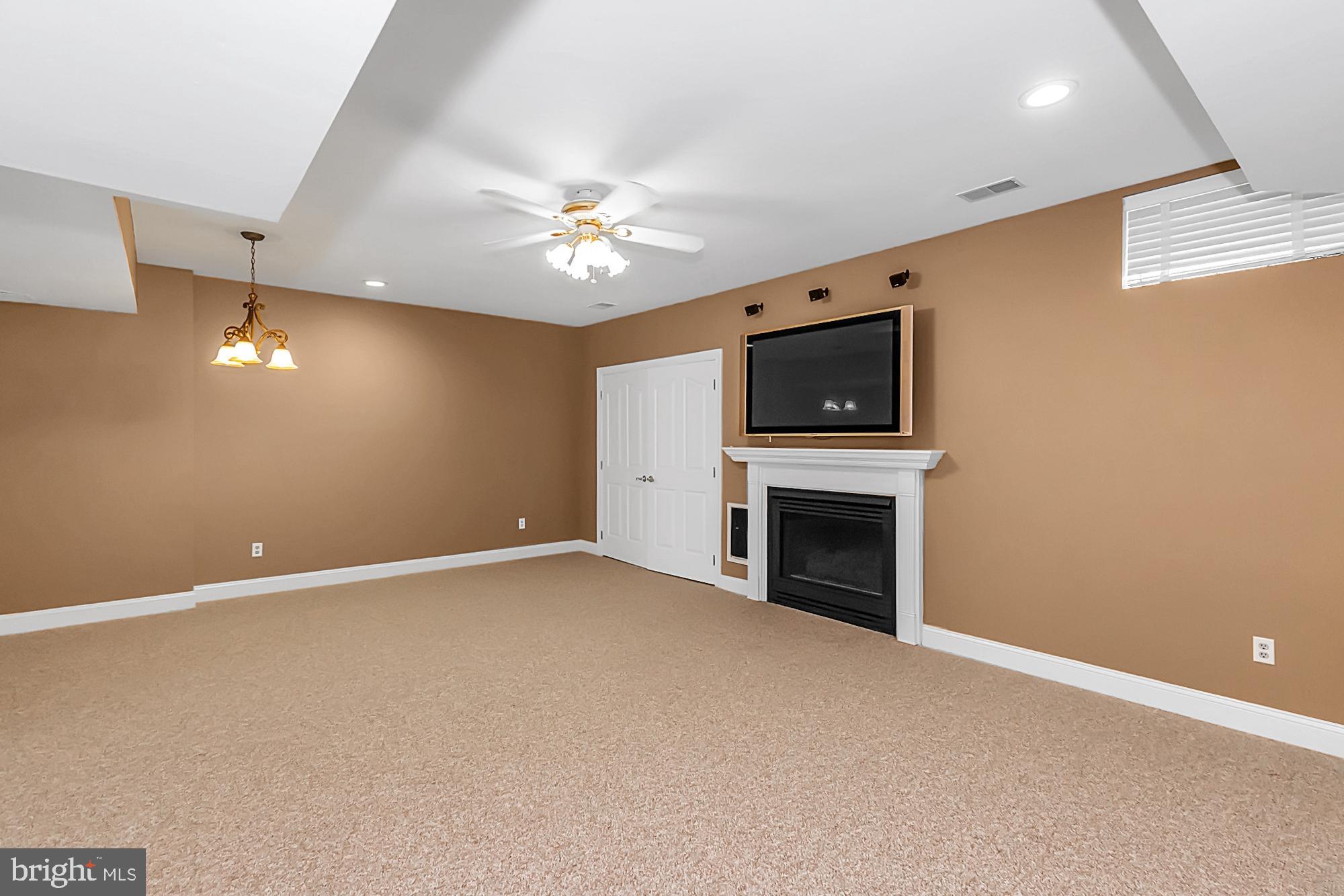 1 Rapps Run Drive Malvern, PA 19355 - Photo 52 of 71 Basement Lounge Area #1 w/Gas Fireplace