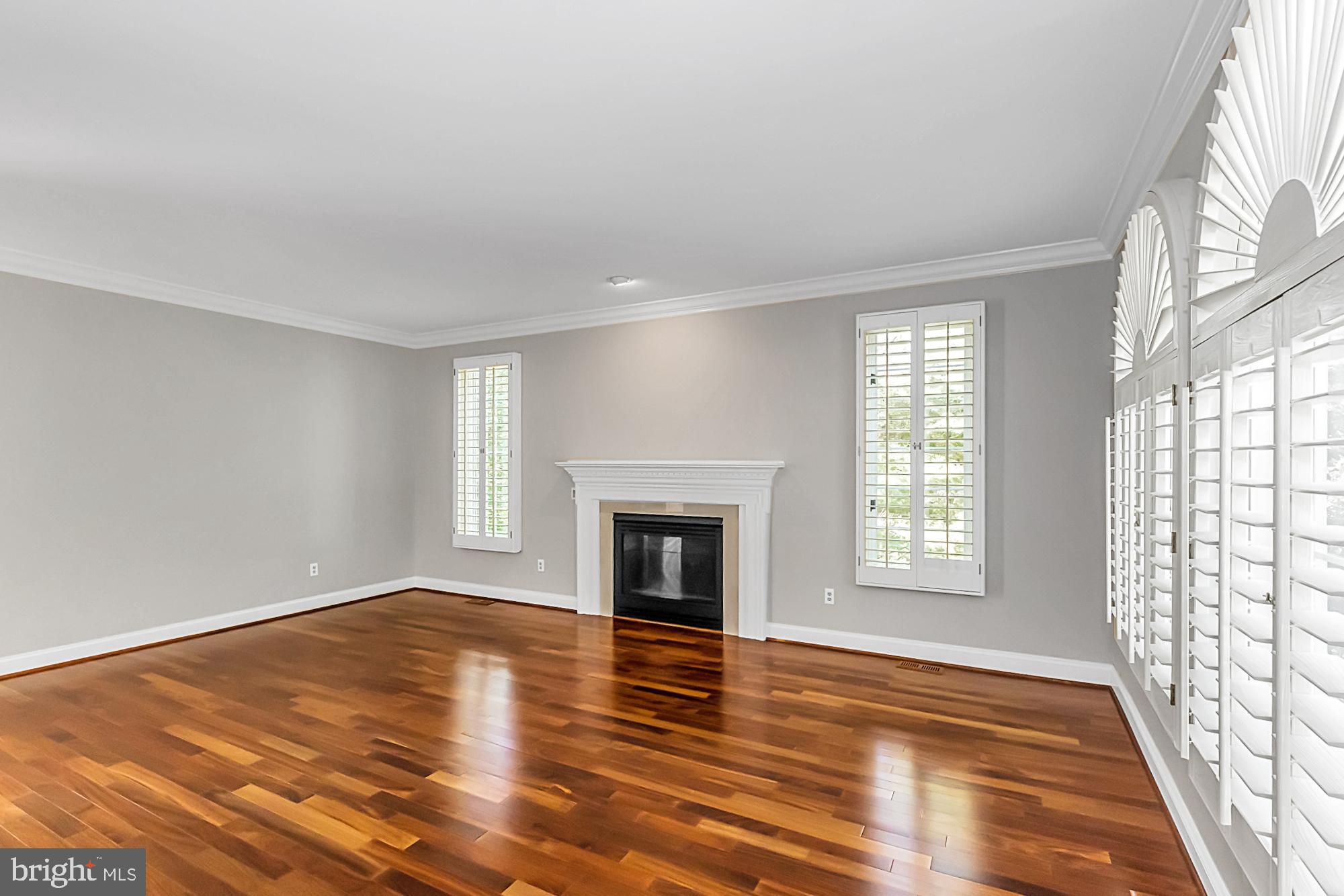 1 Rapps Run Drive Malvern, PA 19355 - Photo 8 of 71 Living Room w/ Brazilian HW Floors & Gas Fireplace