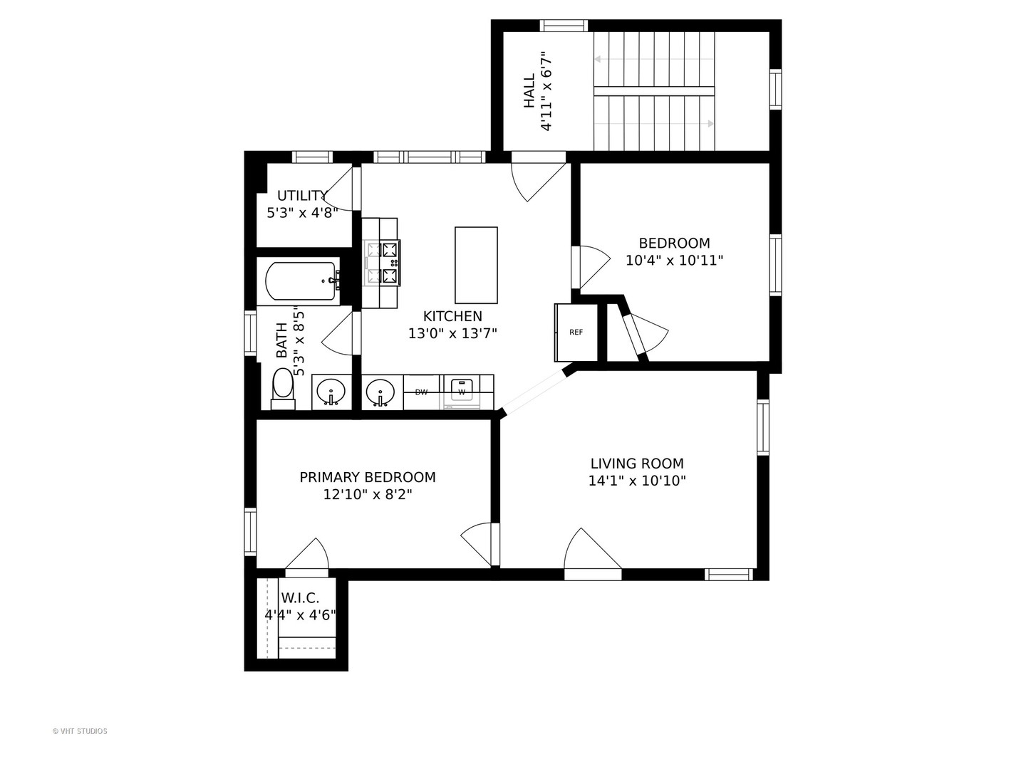 1530 West Edgewater Avenue, Unit 2R Chicago, IL 60660 - Photo 12 of 12 a picture of a bench in front of a white house