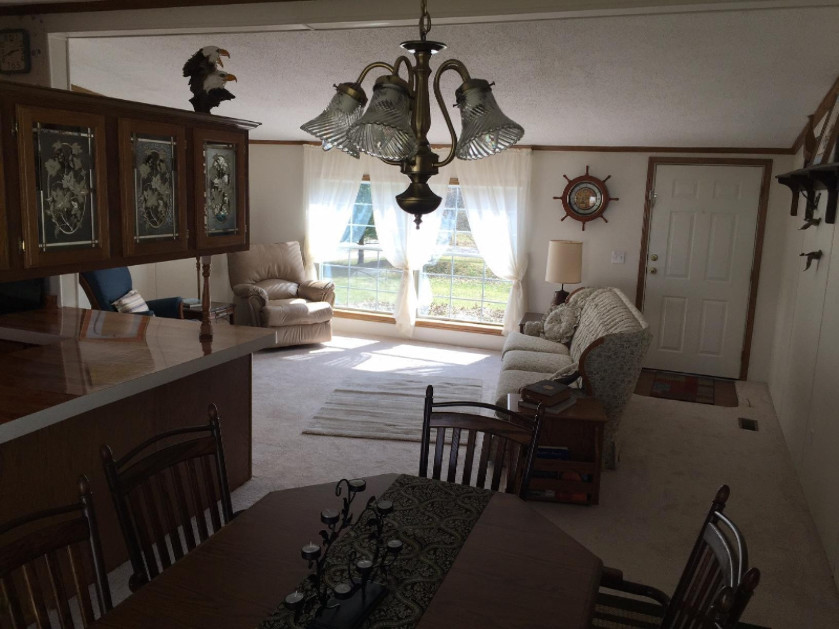 8924 East Roosevelt Road Holton, MI 49425 - Photo 10 of 14 Dining Room Living Room