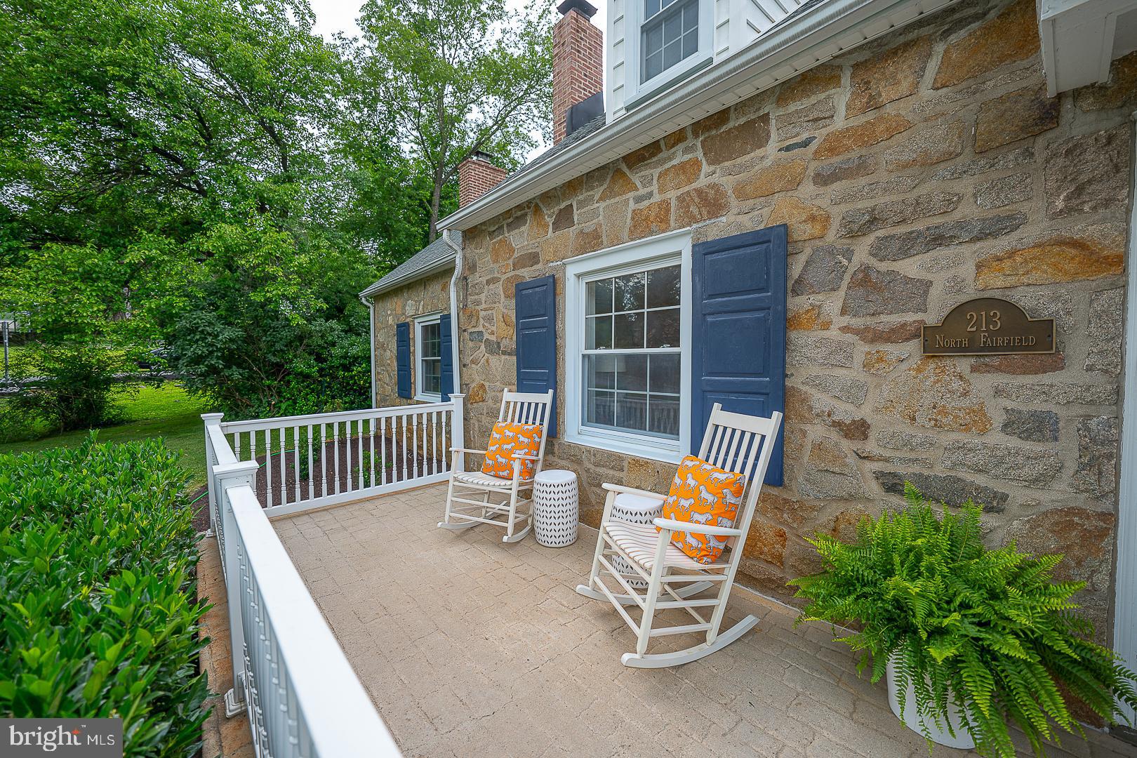 213 North Fairfield Road Devon, PA 19333 - Photo 3 of 50 Inviting Front Porch