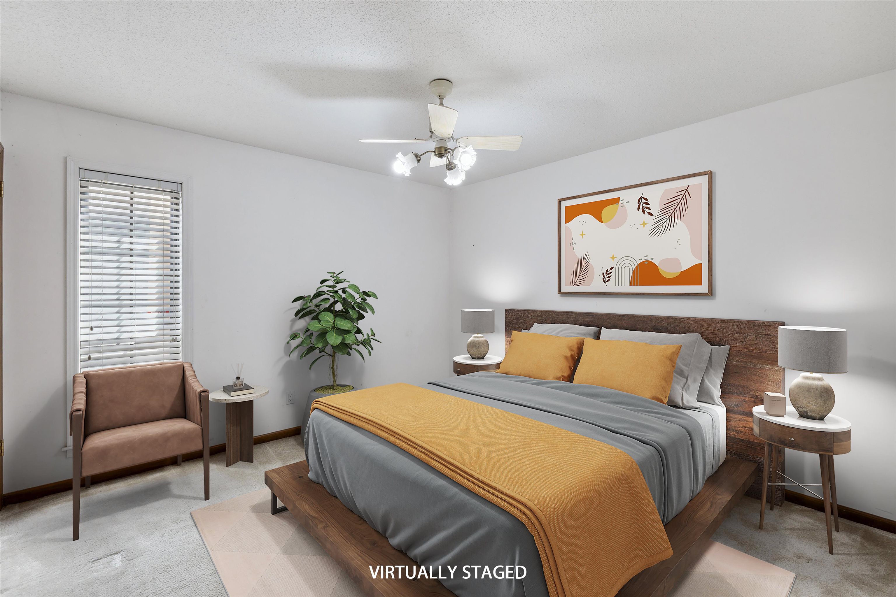 5973 Explorer Road Bartlett, TN 38134 - Photo 15 of 35 a bedroom with a bed and a couch