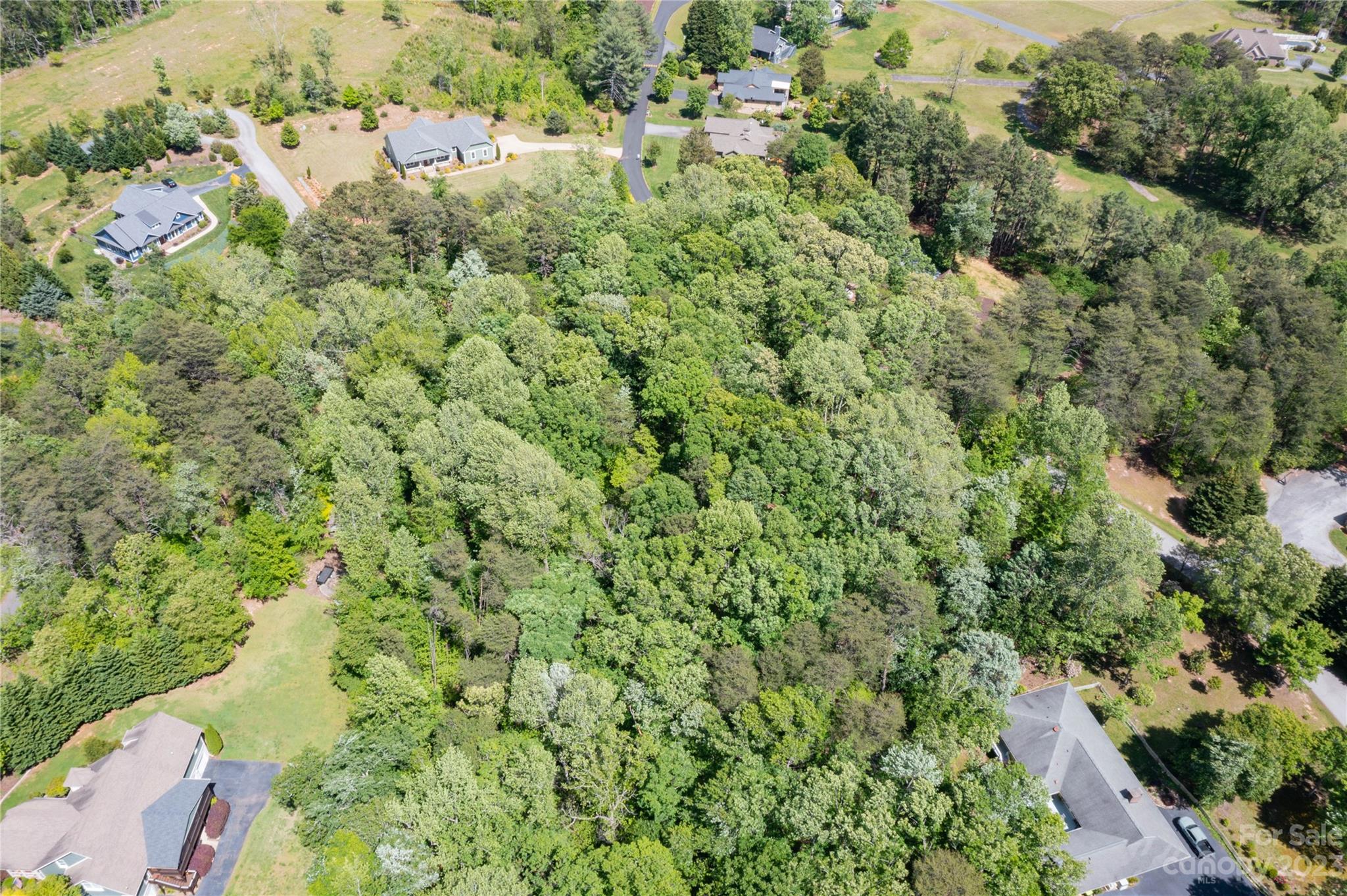 0 Club Road, Unit 13 Tryon, NC 28782 - Photo 5 of 6 an aerial view of residential house with outdoor space and trees all around