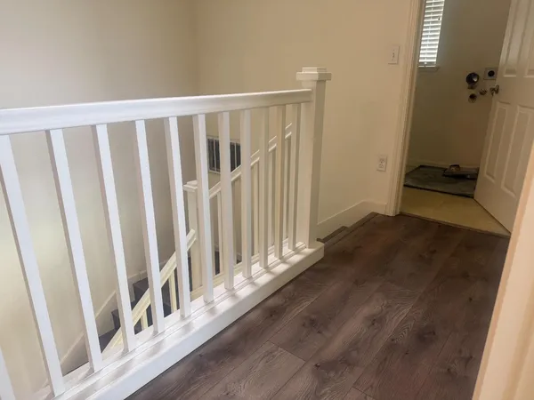 a view of a hallway