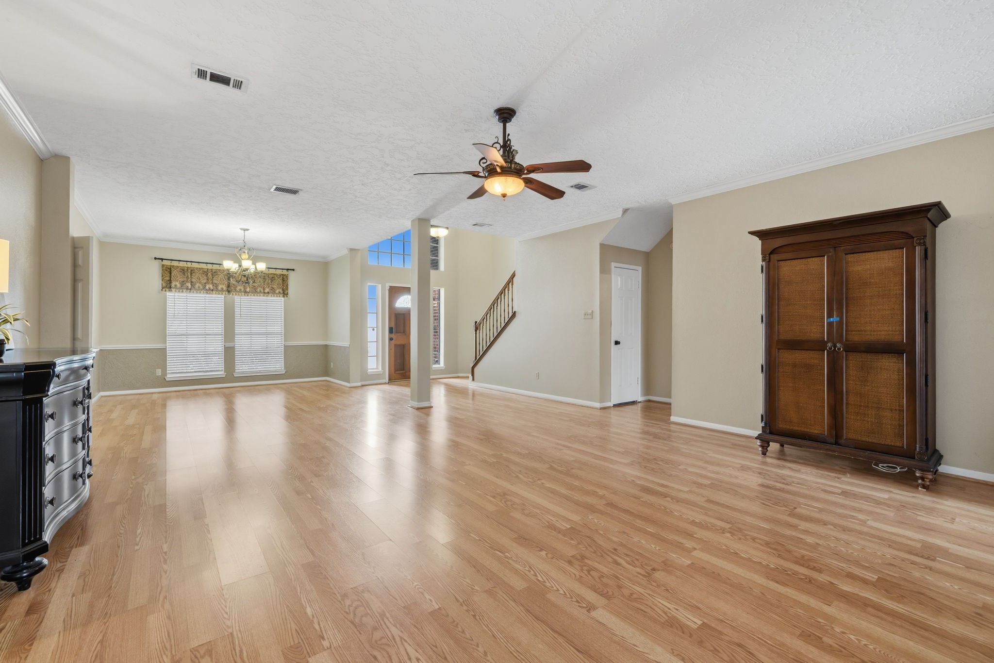 8403 Northbridge Drive Spring, TX 77379 - Photo 12 of 50 wooden floor in an empty room with a window