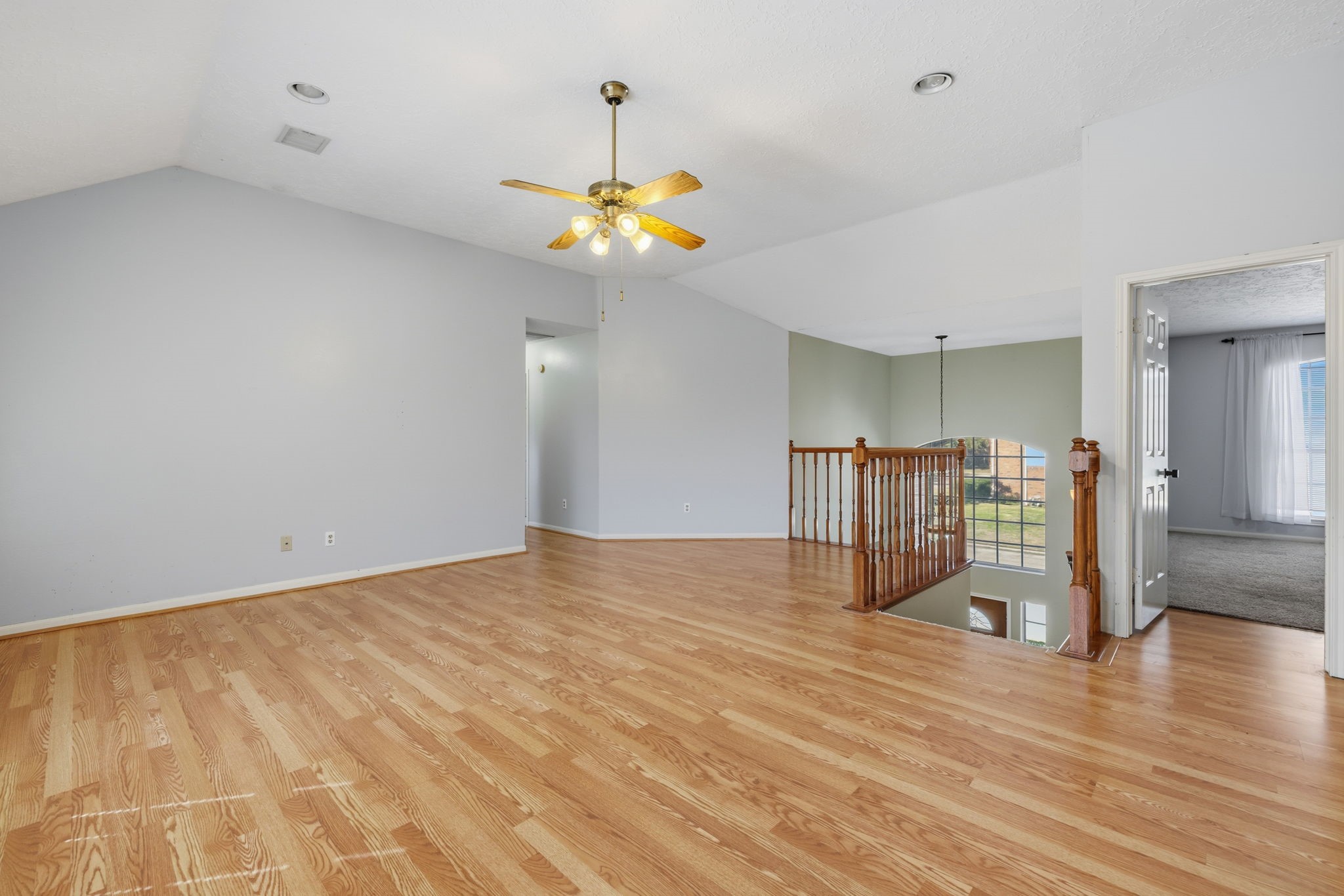 8403 Northbridge Drive Spring, TX 77379 - Photo 29 of 50 a view of empty room with wooden floor