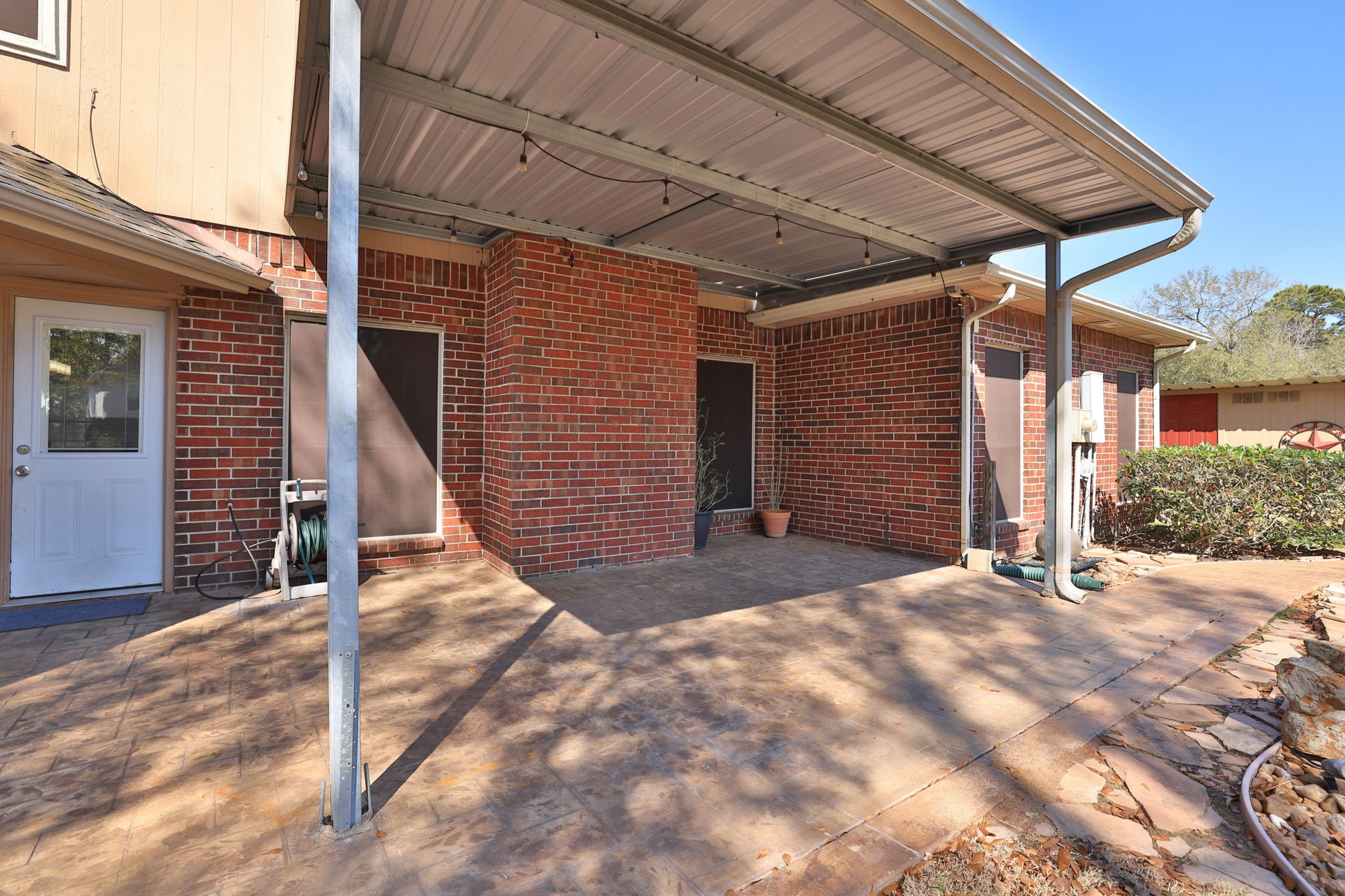 8403 Northbridge Drive Spring, TX 77379 - Photo 38 of 50 a view of a backyard