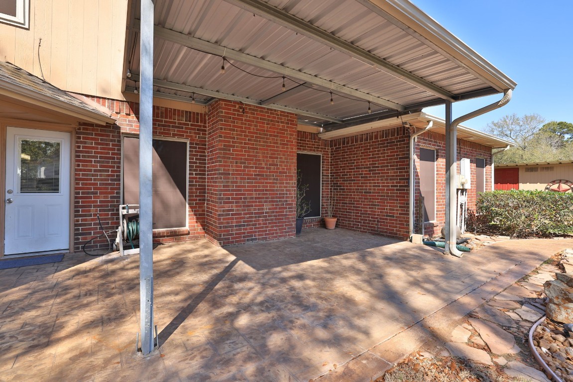 8403 Northbridge Drive Spring, TX 77379 - Photo 38 of 50 a view of a backyard