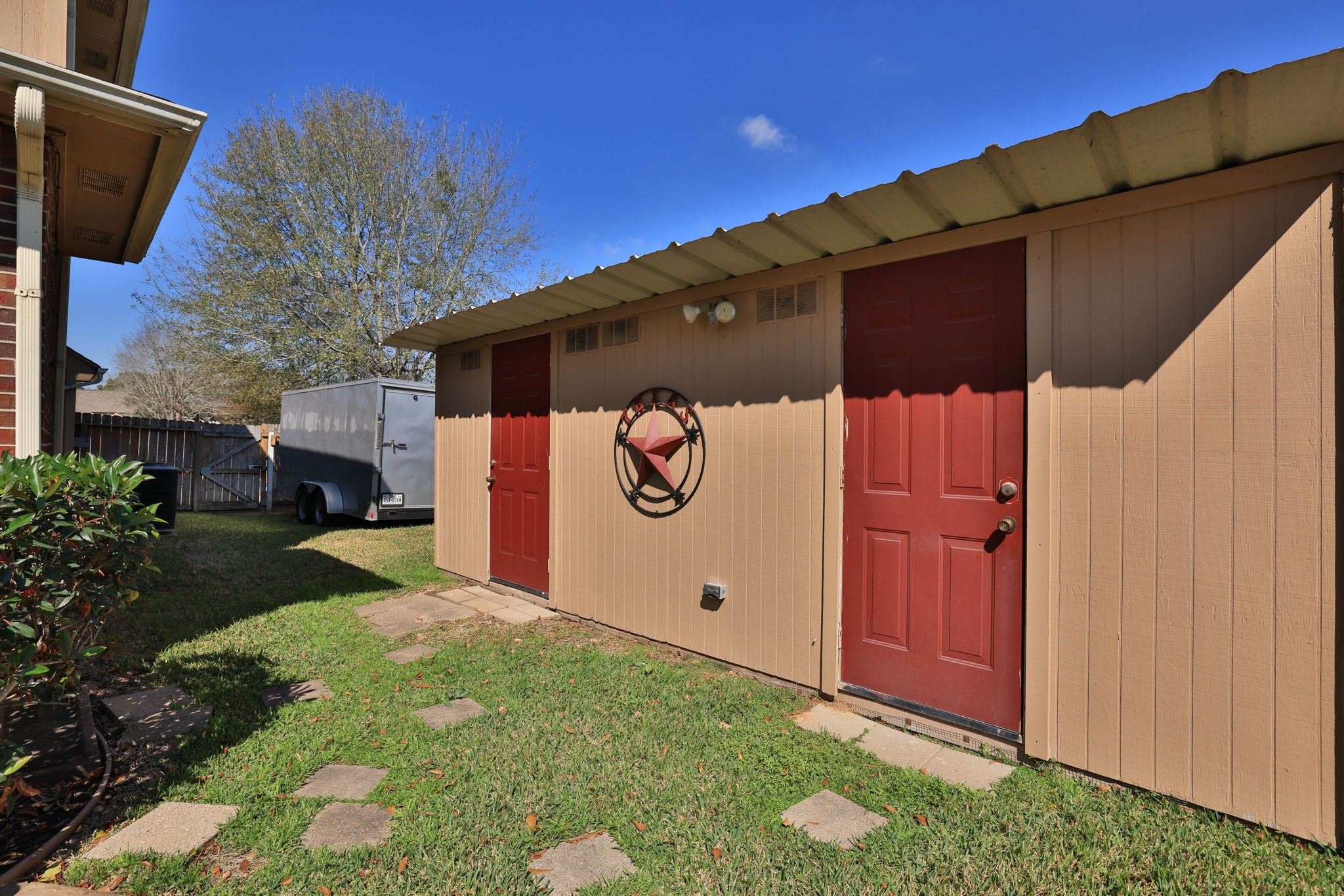 8403 Northbridge Drive Spring, TX 77379 - Photo 45 of 50 a view of outdoor space and front view of a house