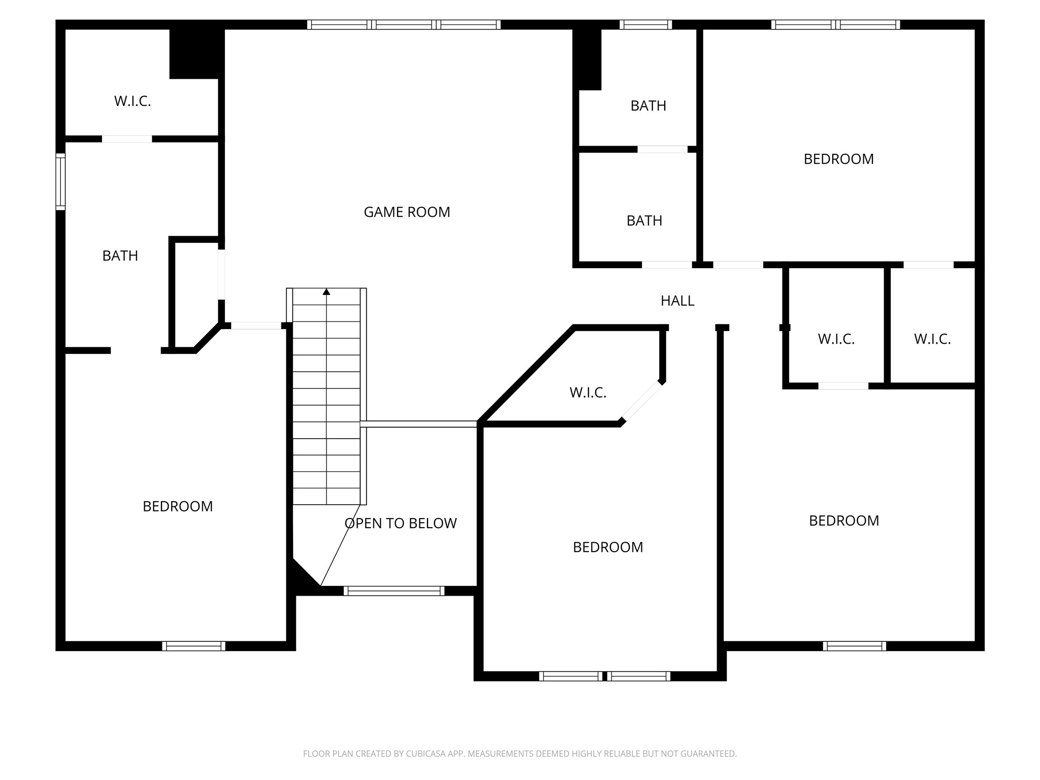 8403 Northbridge Drive Spring, TX 77379 - Photo 50 of 50 a picture of a floor plan