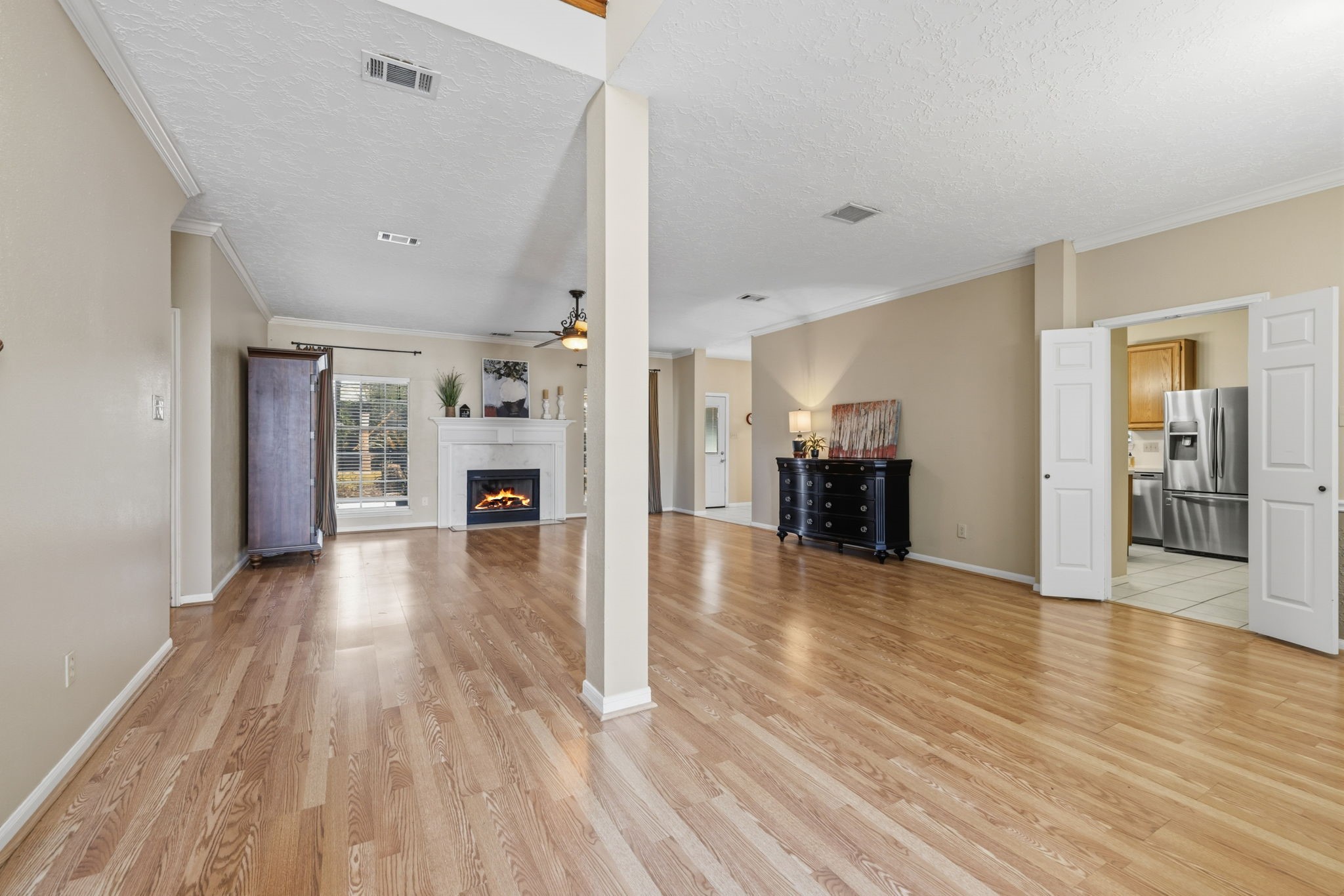 8403 Northbridge Drive Spring, TX 77379 - Photo 10 of 50 a view of a living room and wooden floor