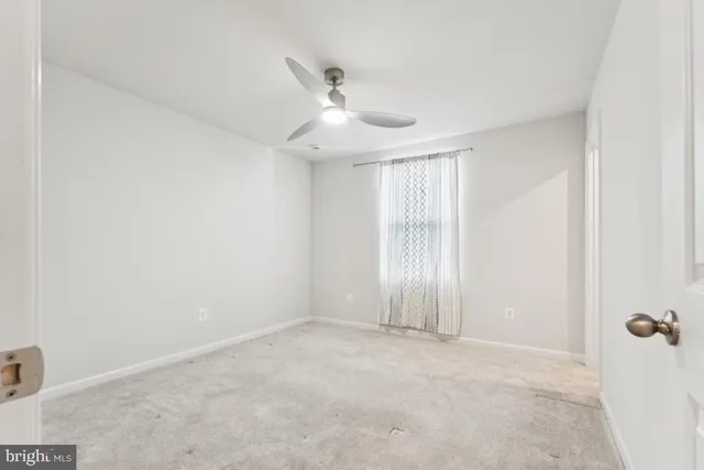 a view of empty room