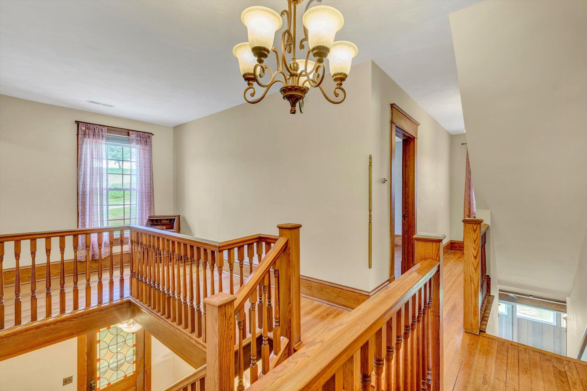 3567 Dillons Mill Road Callaway, VA 24067 - Photo 24 of 37 a view of a porch with wooden floor