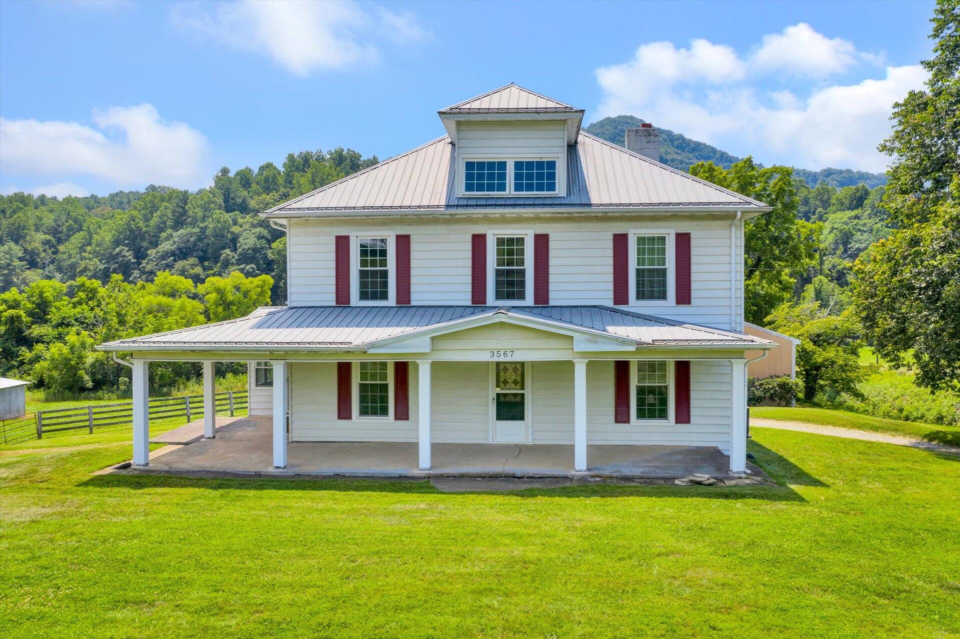 3567 Dillons Mill Road Callaway, VA 24067 - Photo 3 of 37 a front view of a house with a yard