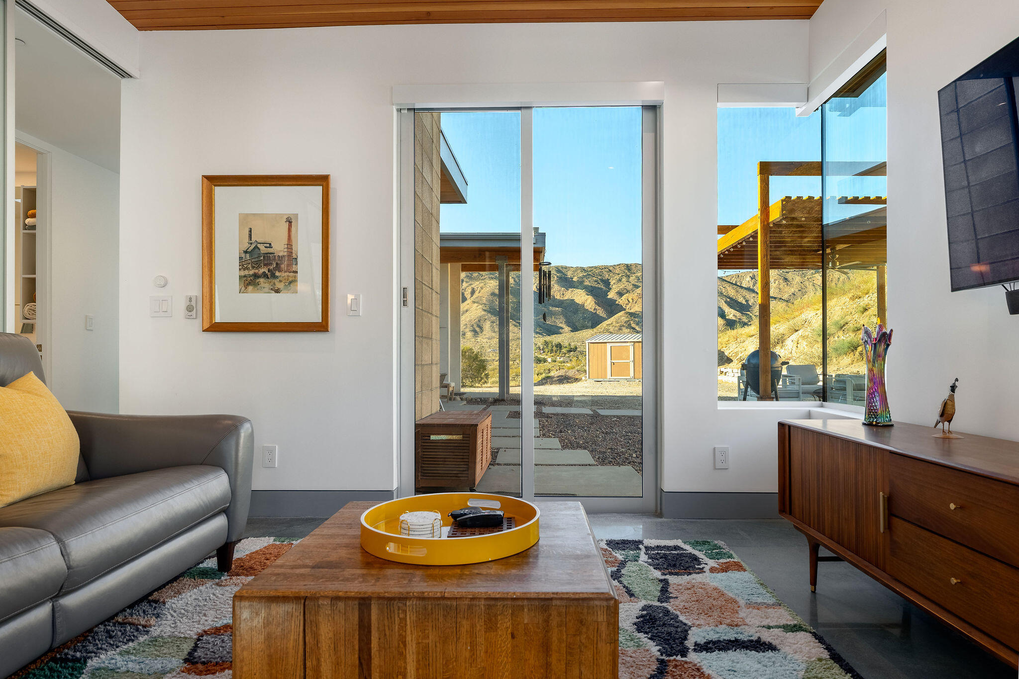 53145 Northridge Road Morongo Valley, CA 92256 - Photo 15 of 48 a living room with furniture and a window