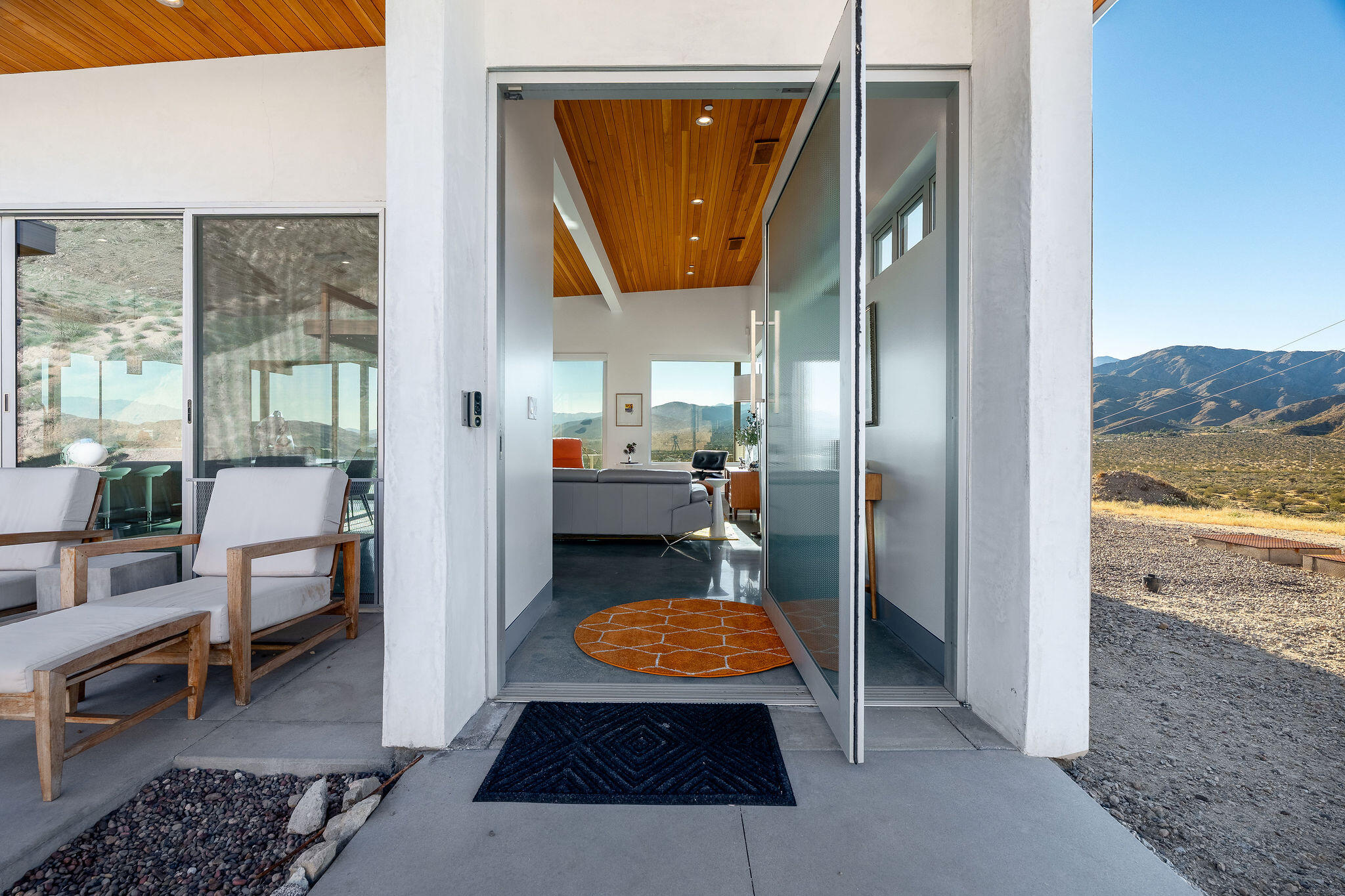 53145 Northridge Road Morongo Valley, CA 92256 - Photo 2 of 48 a bathroom with a sink and a mirror