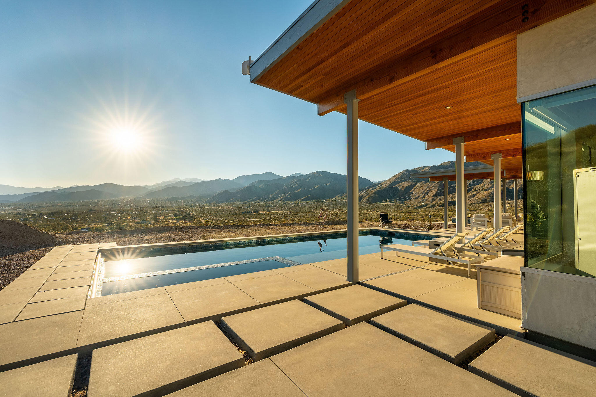 53145 Northridge Road Morongo Valley, CA 92256 - Photo 34 of 48 a view of lake from balcony