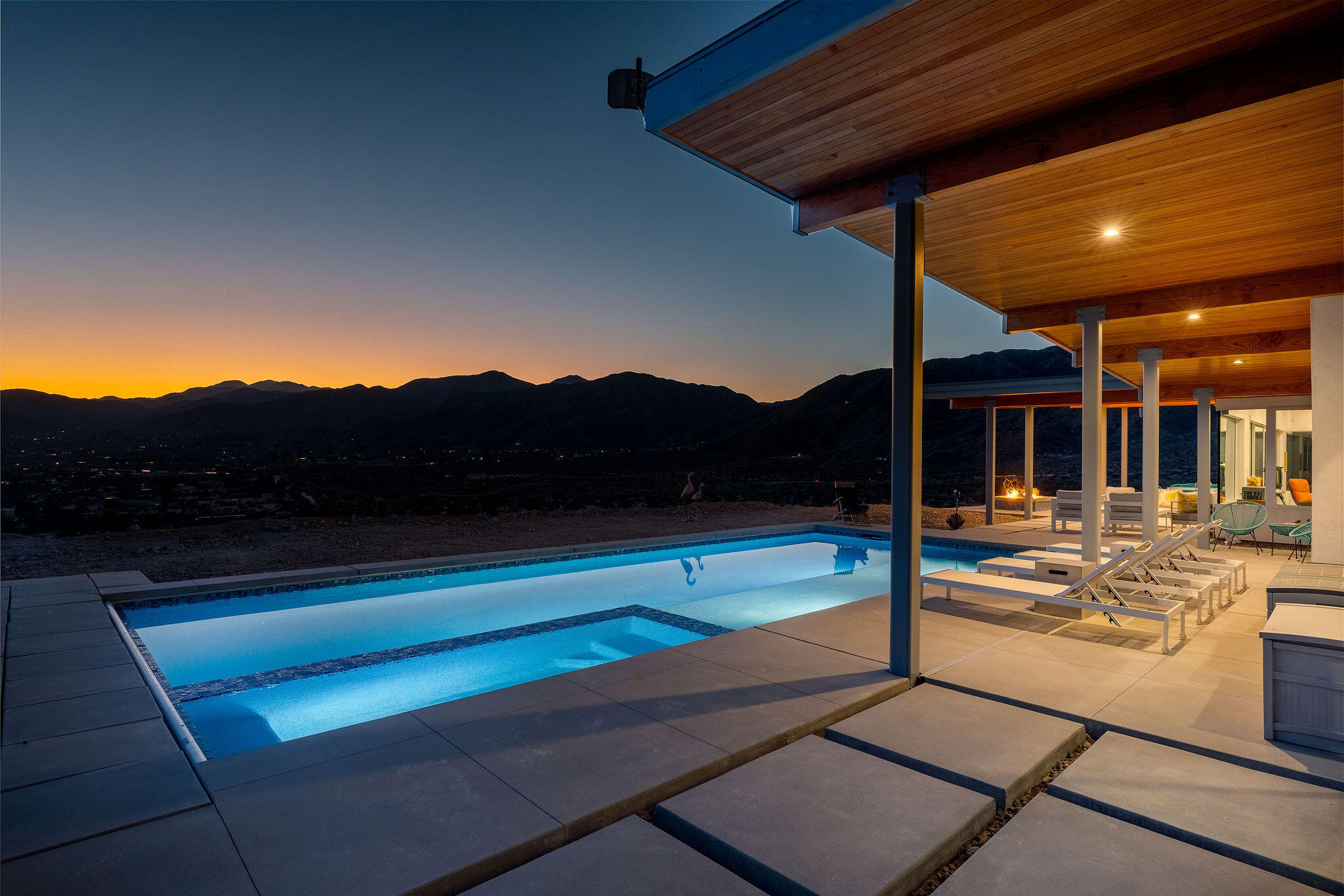 53145 Northridge Road Morongo Valley, CA 92256 - Photo 35 of 48 a view of sitting area in front of house