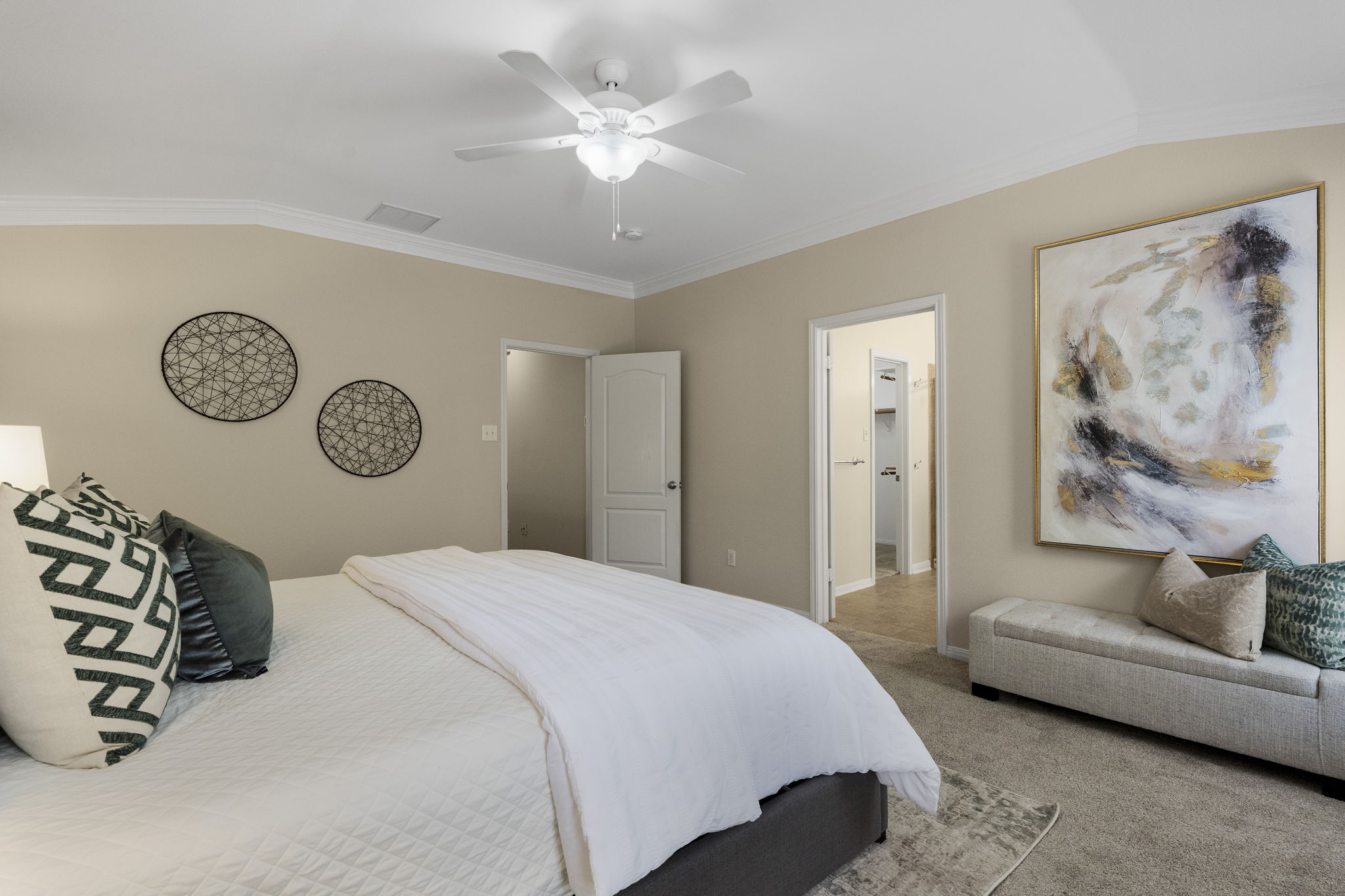 1822 Nelson Ranch Loop Cedar Park, TX 78613 - Photo 23 of 40 Fresh carpet and neutral finishes create a comfortable and relaxing atmosphere.