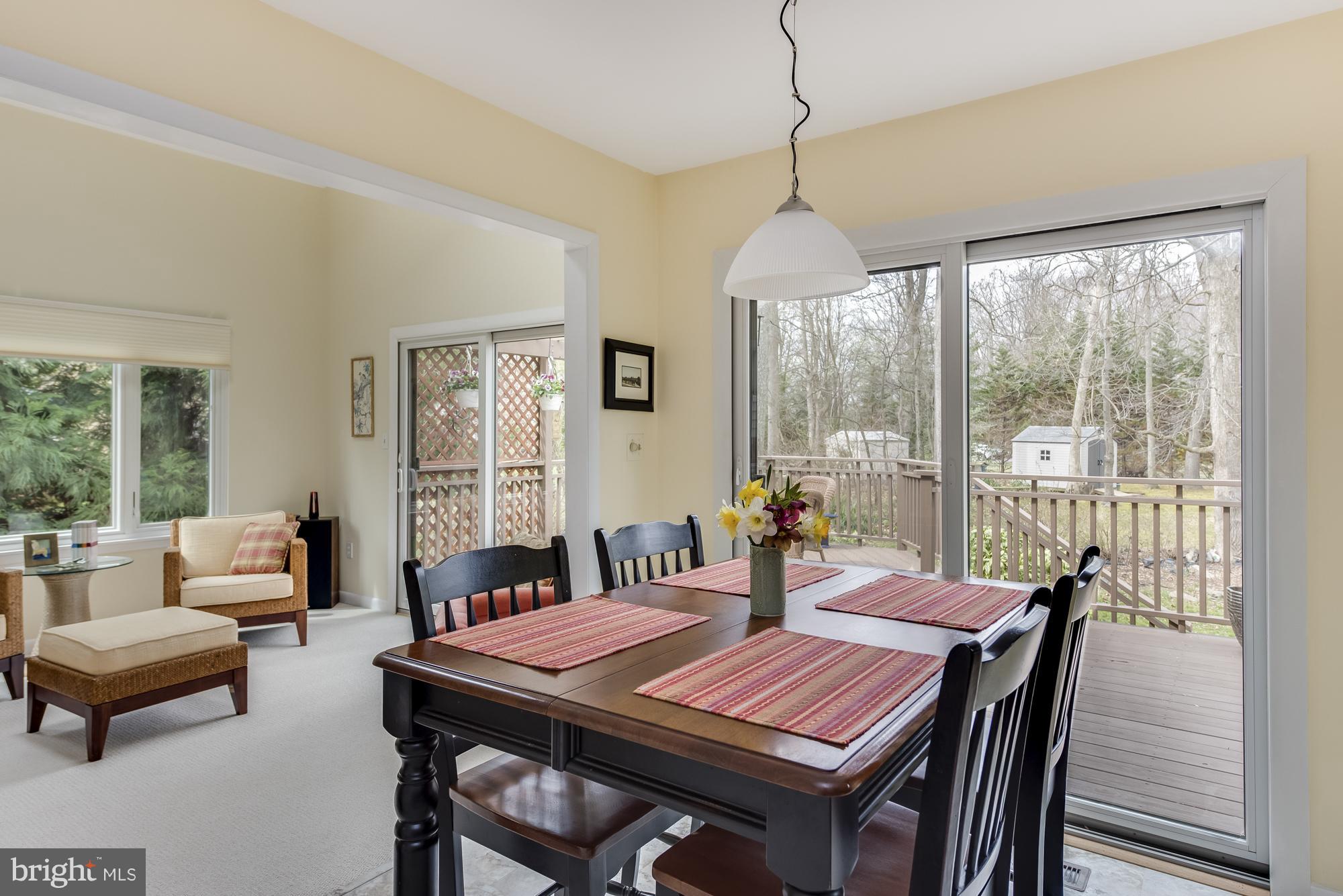 2966 Valley View Road Annapolis, MD 21401 - Photo 9 of 29 Eat-in area in kitchen leading out to deck