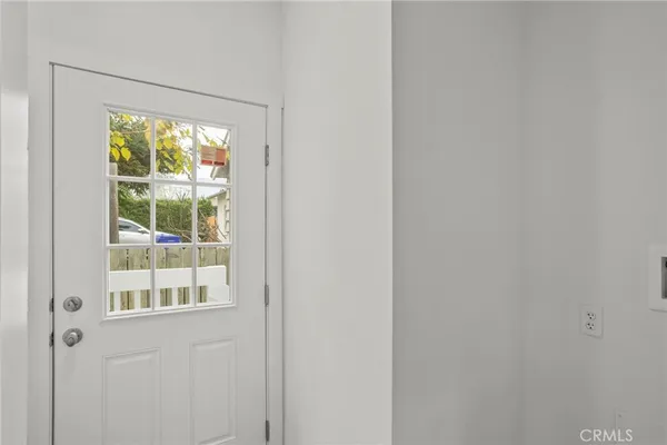 a view of a large window