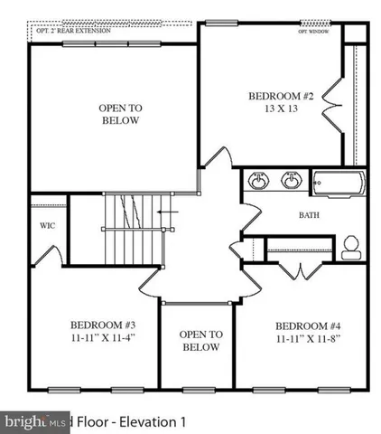 a picture of a bench in the back