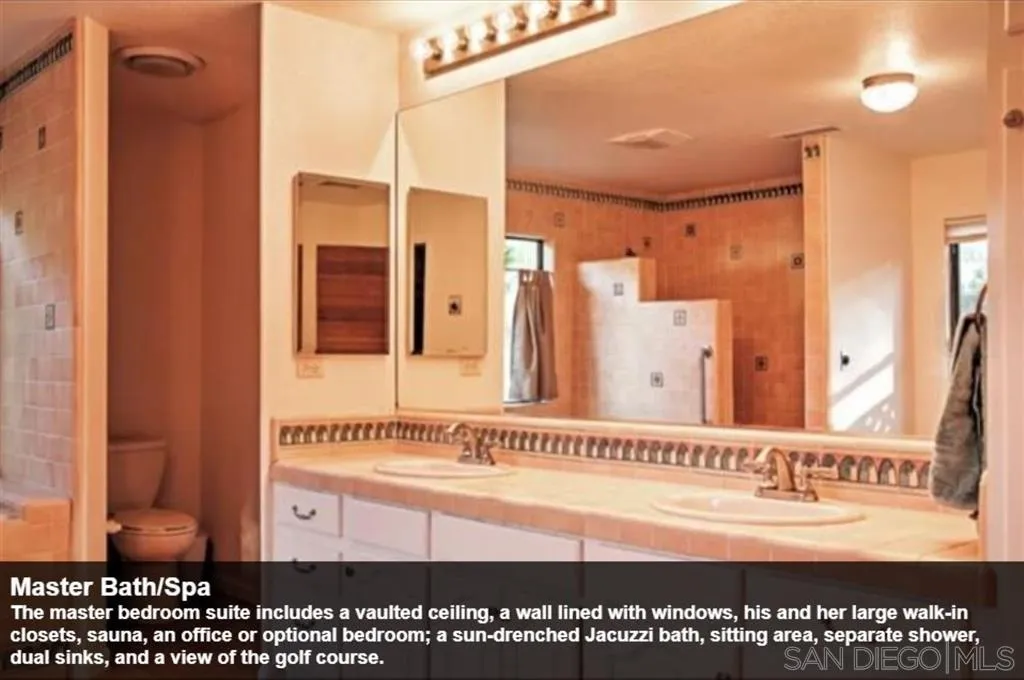 438 De Anza Spur Road Borrego Springs, CA 92004 - Photo 30 of 74 a bathroom with a bathtub and a sink