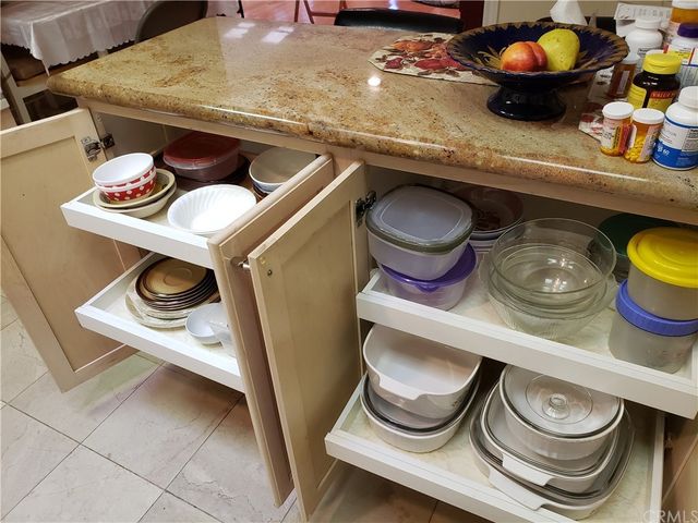 a view of a wooden door