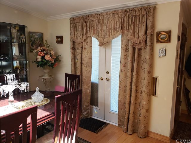 a view of a entryway with furniture and livingroom