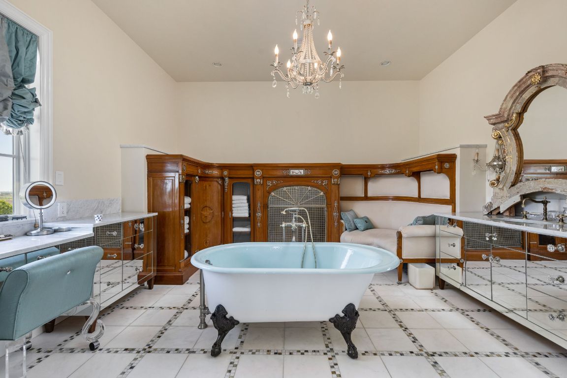 999 Schwarzlose Road New Braunfels, TX 78130 - Photo 17 of 39 a very nice looking dining room with a table and chairs