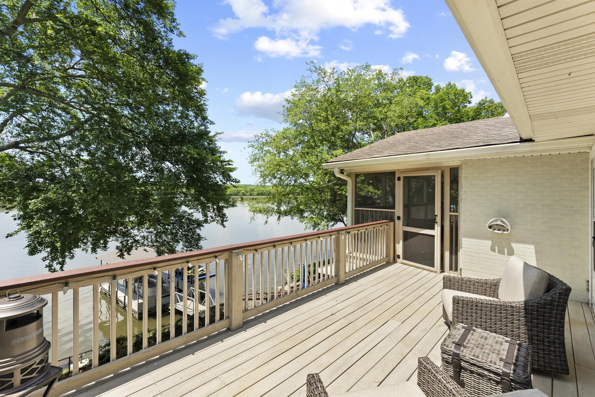 812 Burton Point Road Mount Juliet, TN 37122 - Photo 13 of 59 a view of a two chairs and table in the balcony