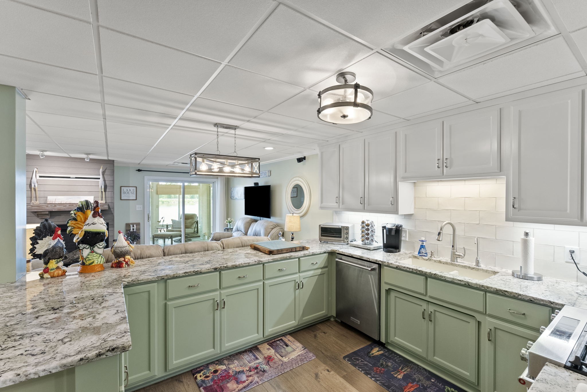 812 Burton Point Road Mount Juliet, TN 37122 - Photo 28 of 59 a kitchen with a sink cabinets and window