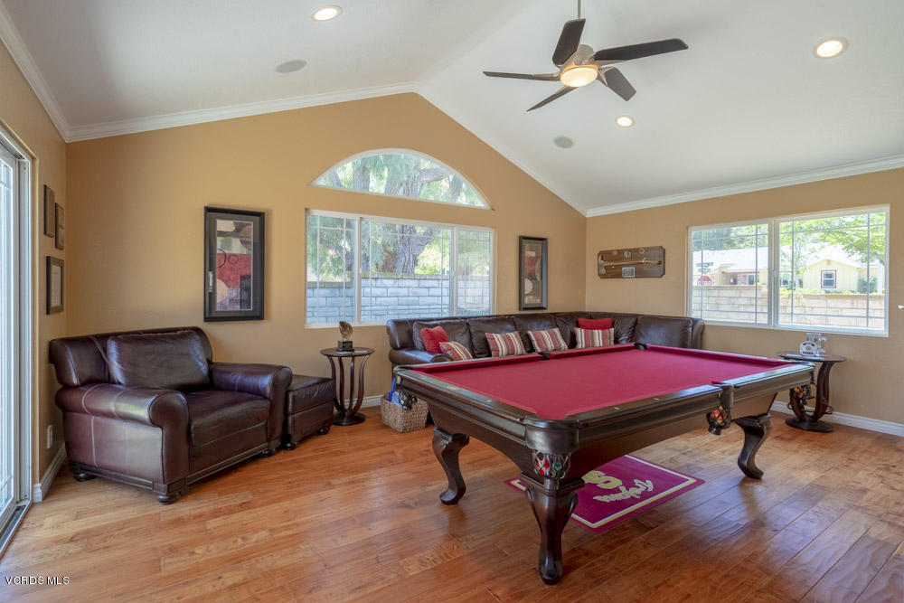 1795 Rambling Road Simi Valley, CA 93065 - Photo 22 of 60 a room with furniture pool table and windows