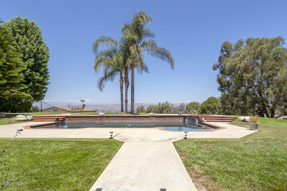 1795 Rambling Road Simi Valley, CA 93065 - Photo 41 of 60 a view of a swimming pool and an outdoor space