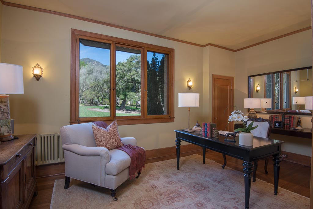 699 San Ysidro Road Montecito, CA 93108 - Photo 8 of 36 a living room with furniture and a large window