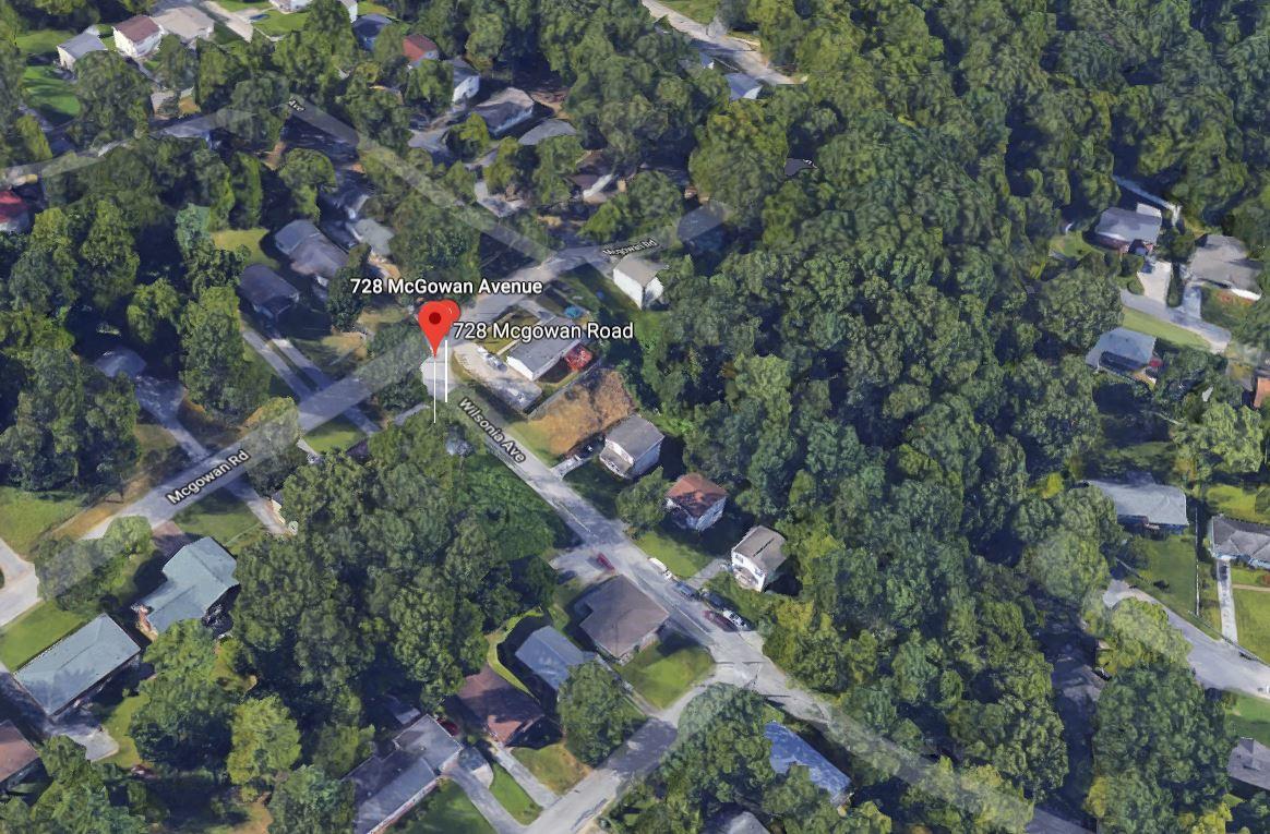 728 Mcgowan Road Chattanooga, TN 37411 - Photo 20 of 21 728 mcgowan map
