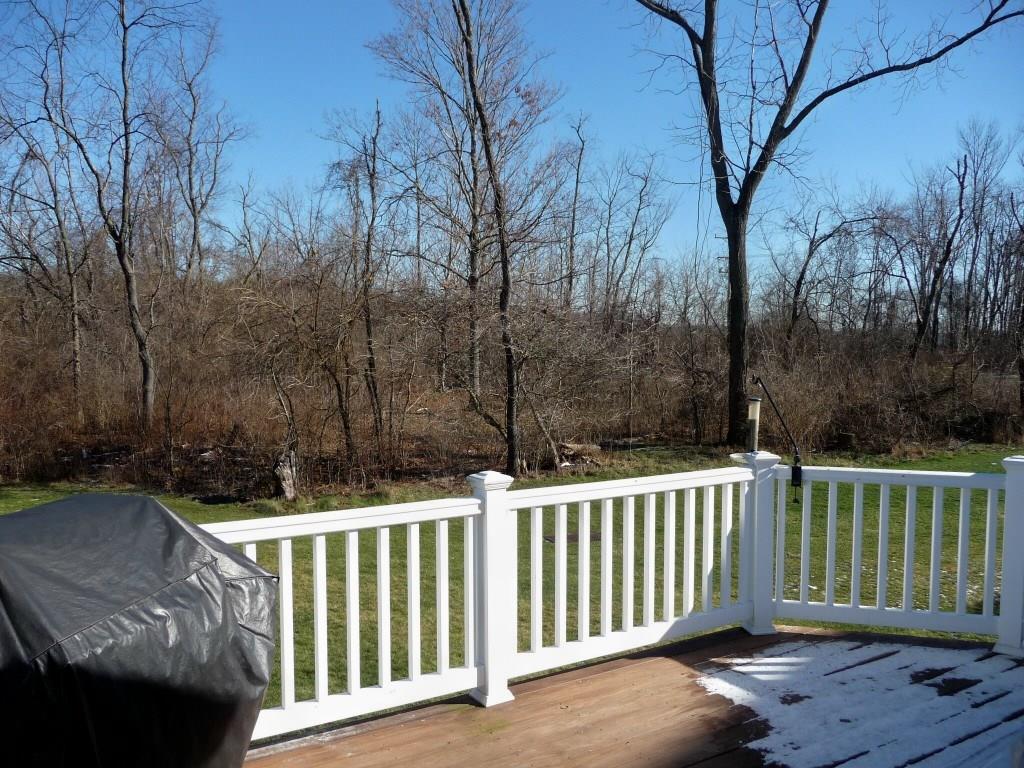 260 Maple Ridge Drive Canonsburg, PA 15317 - Photo 22 of 25 Rear deck with vinyl railings.