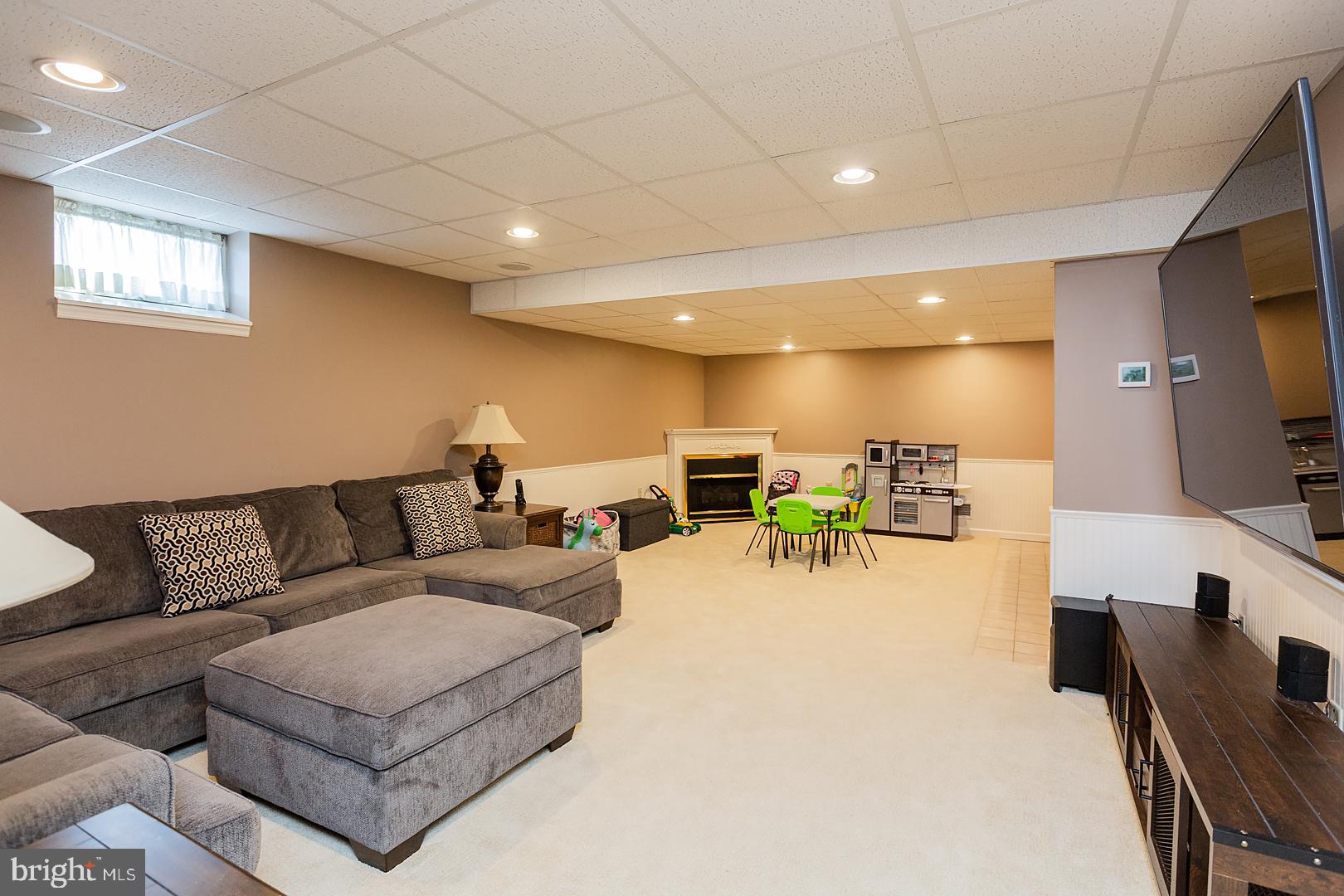 160 Olde Field Drive Lititz, PA 17543 - Photo 40 of 56 Finished basement entertainment room