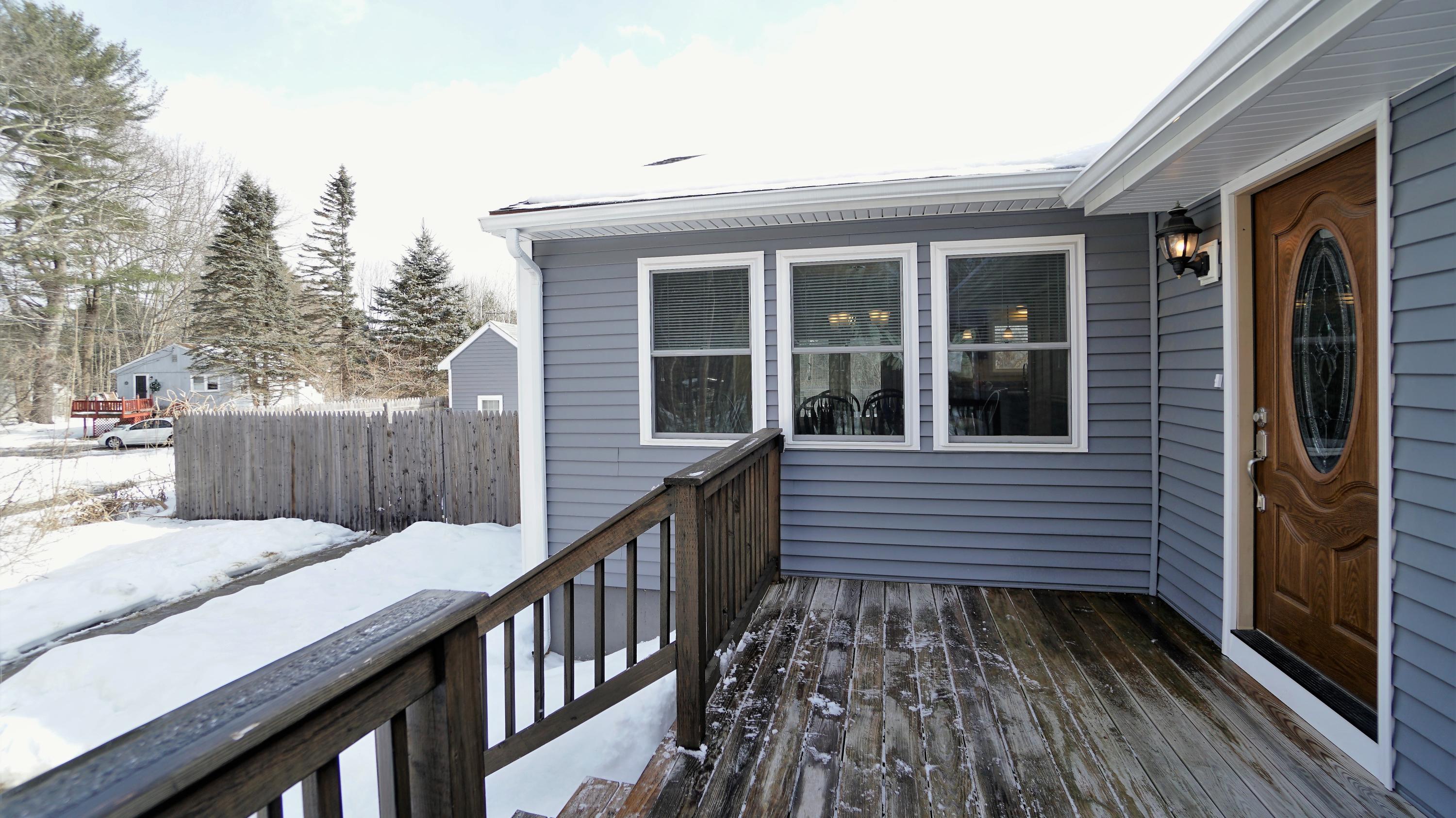 41 Skip Road Buxton, ME 04093 - Photo 12 of 41 Deck and front door