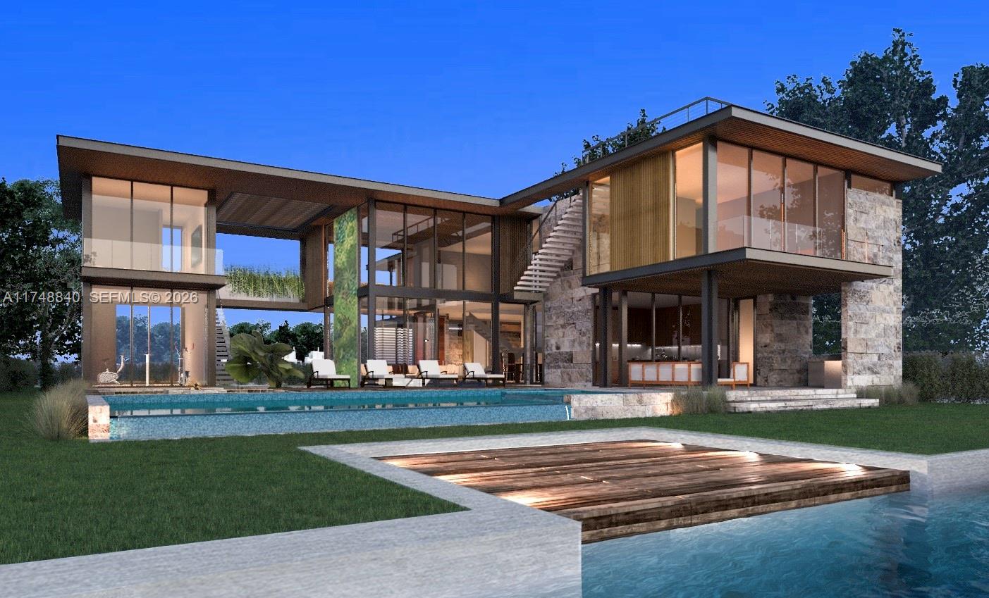 11701 West Biscayne Canal Road Miami, FL 33161 - Photo 5 of 14 a front view of a house with a yard