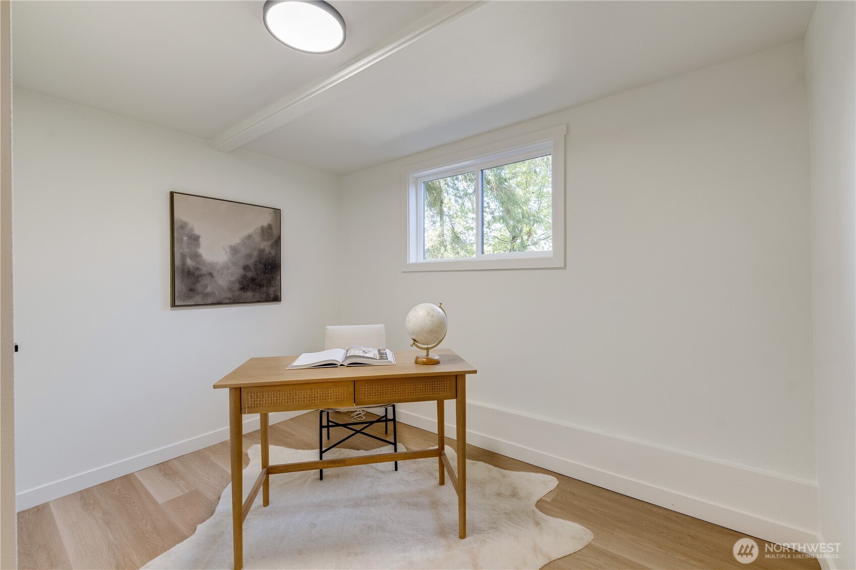 416 221st Street Southwest Bothell, WA 98021 - Photo 16 of 40 a workspace with furniture and window