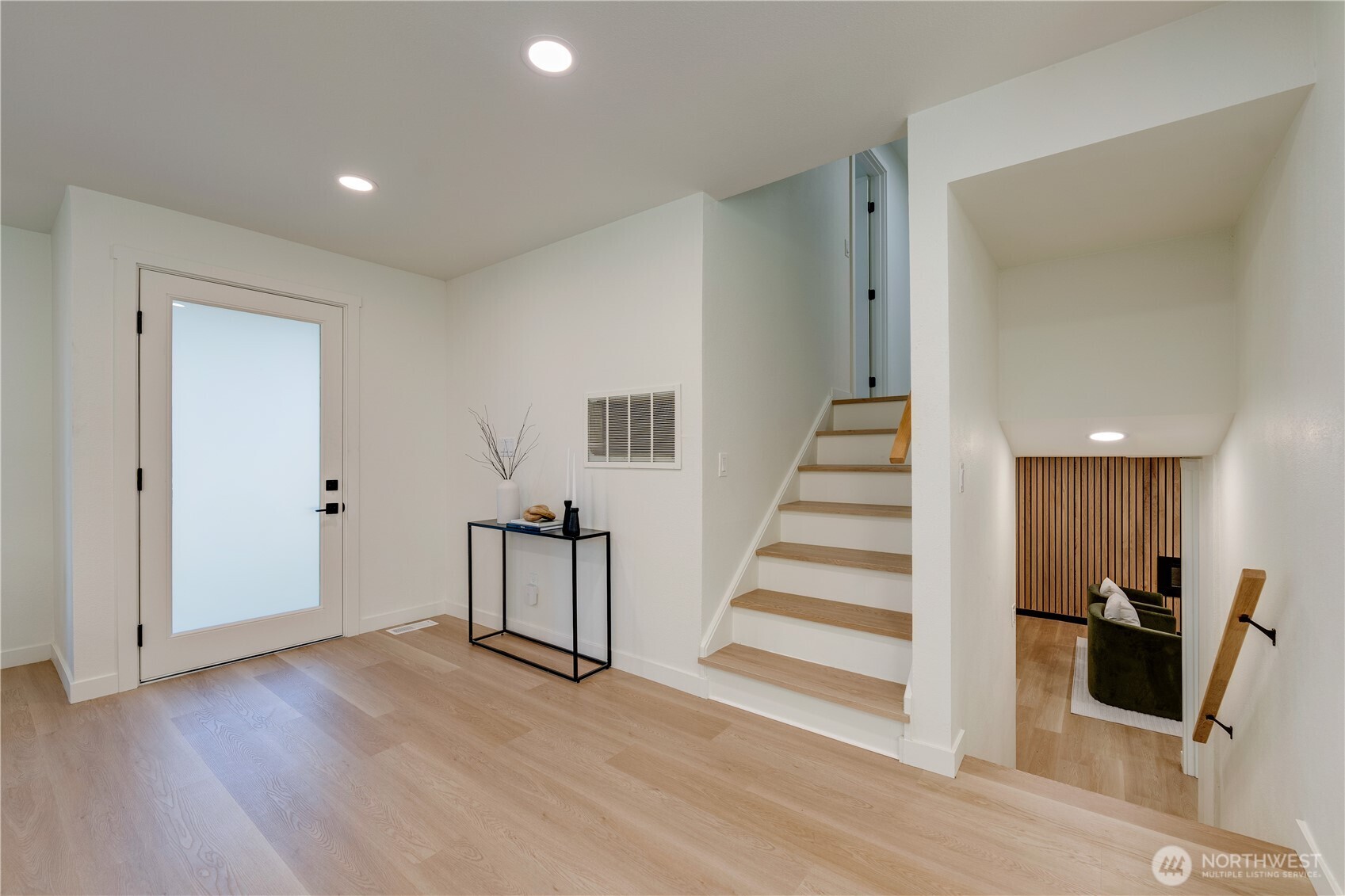 416 221st Street Southwest Bothell, WA 98021 - Photo 6 of 40 wooden floor in an empty room with a gallery