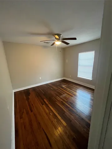 wooden floor in an empty room