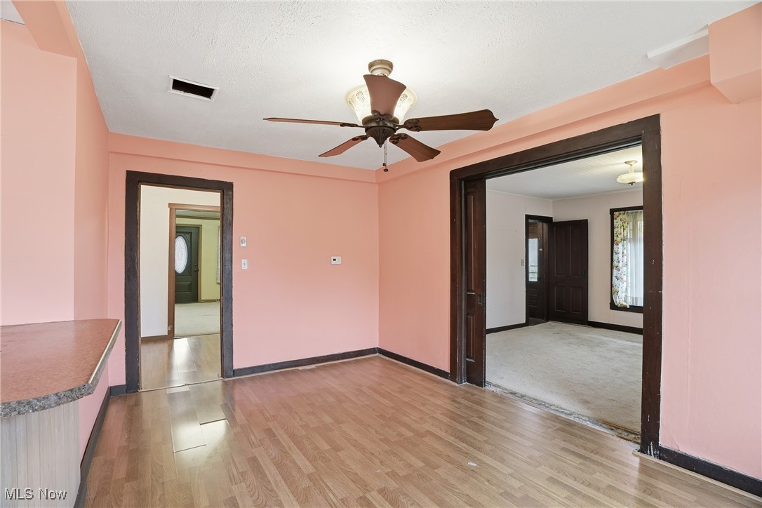 8045 Veto Road Belpre, OH 45714 - Photo 20 of 50 Spare room featuring light wood finished floors and ceiling fan