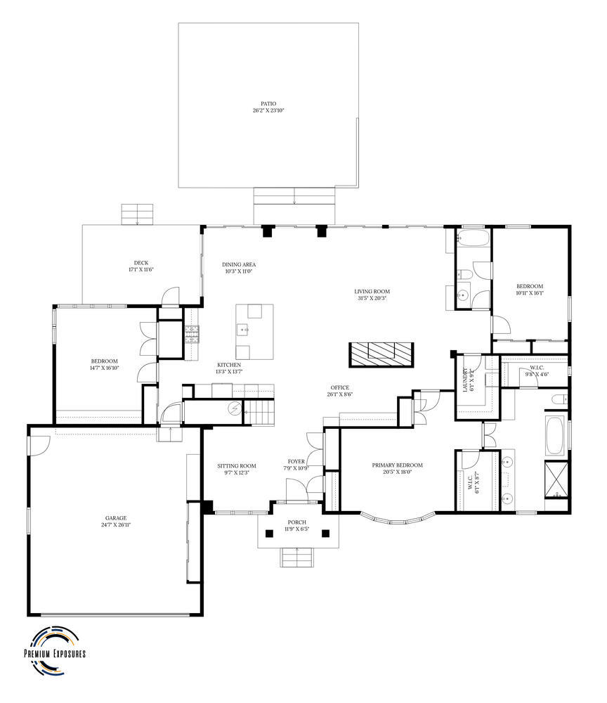 7 Greencroft Drive Champaign, IL 61821 - Photo 43 of 44 a black and white photo of a white wall