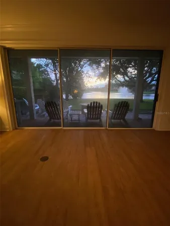a view of a room with window