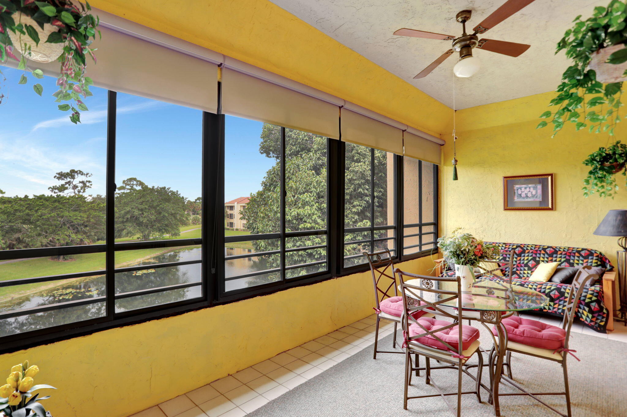 7472 La Paz Boulevard, Unit 302 Boca Raton, FL 33433 - Photo 17 of 36 Glassed in patio
